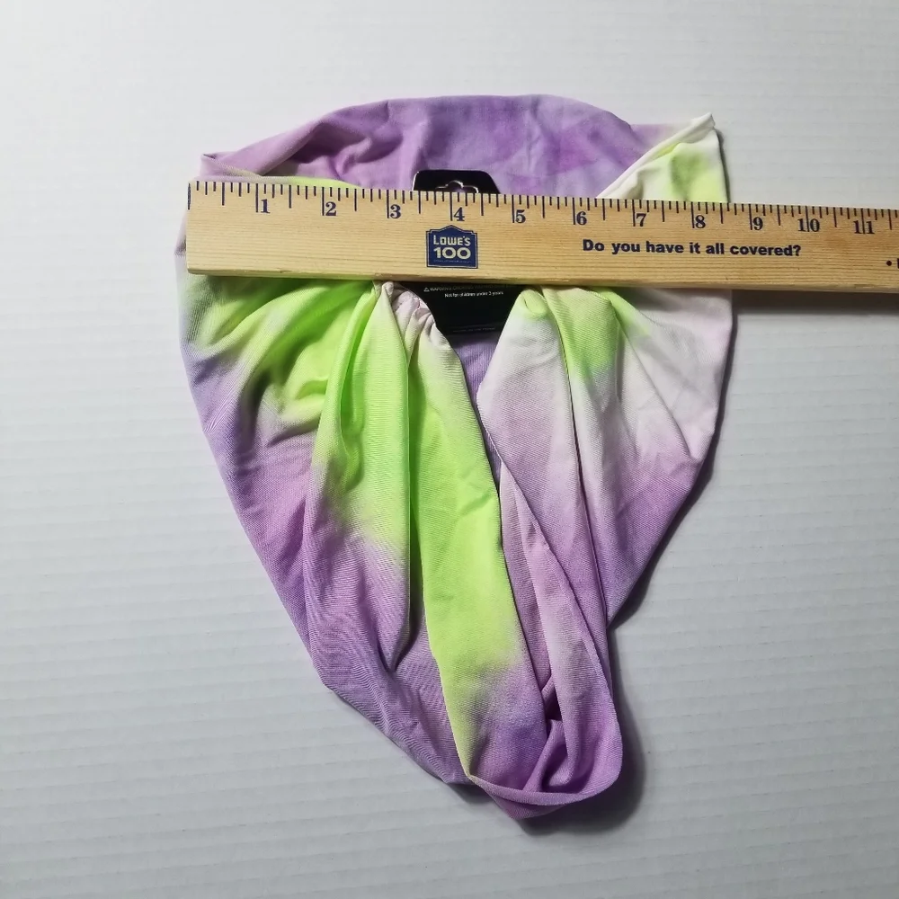 NWT QUEEN BEE TIE DYE MULTI USE SEALED BANDANA